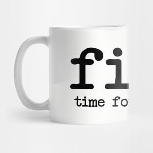 Fika time for a break Coffee Mug